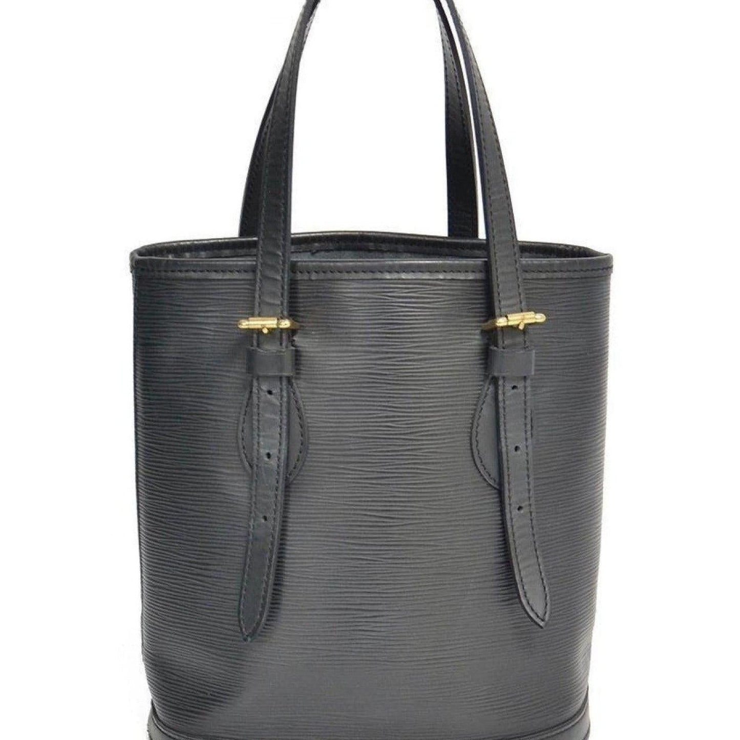 Louis Vuitton Black Epi Bucket