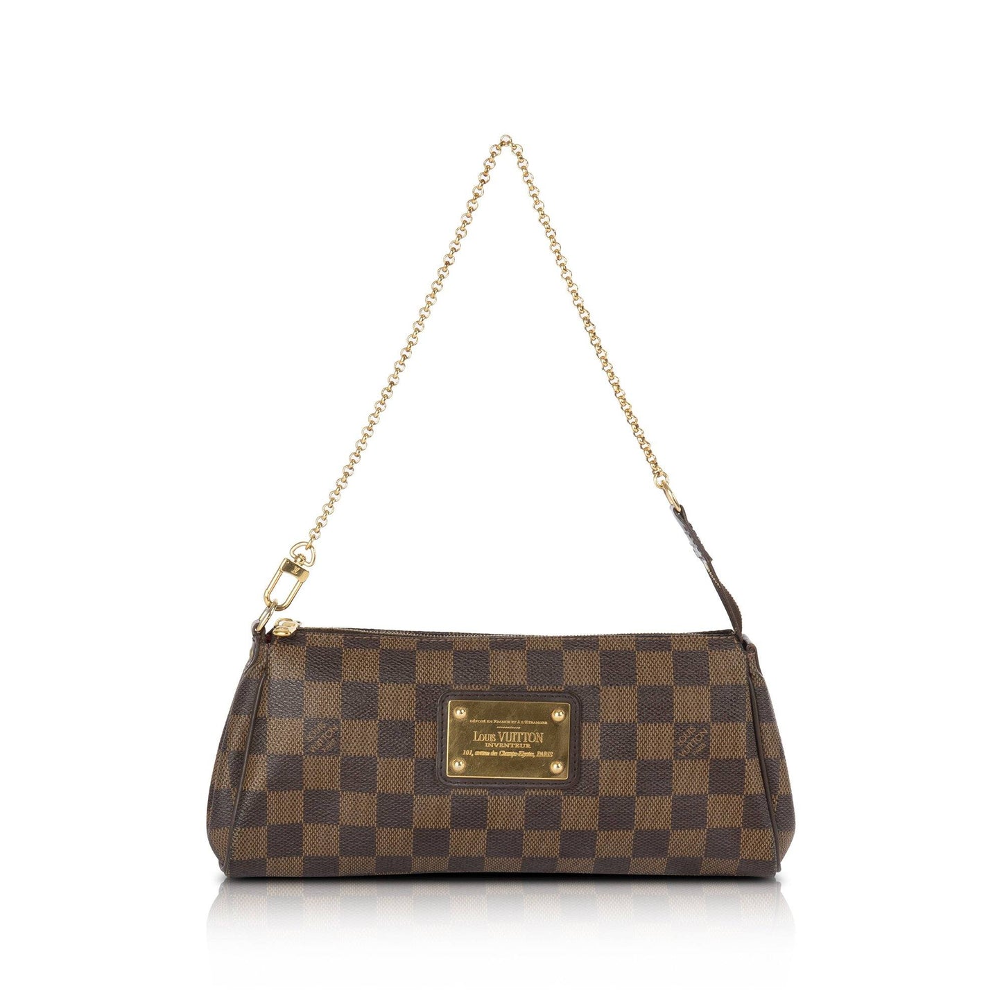 Louis Vuitton Damier Ebene Eva Clutch