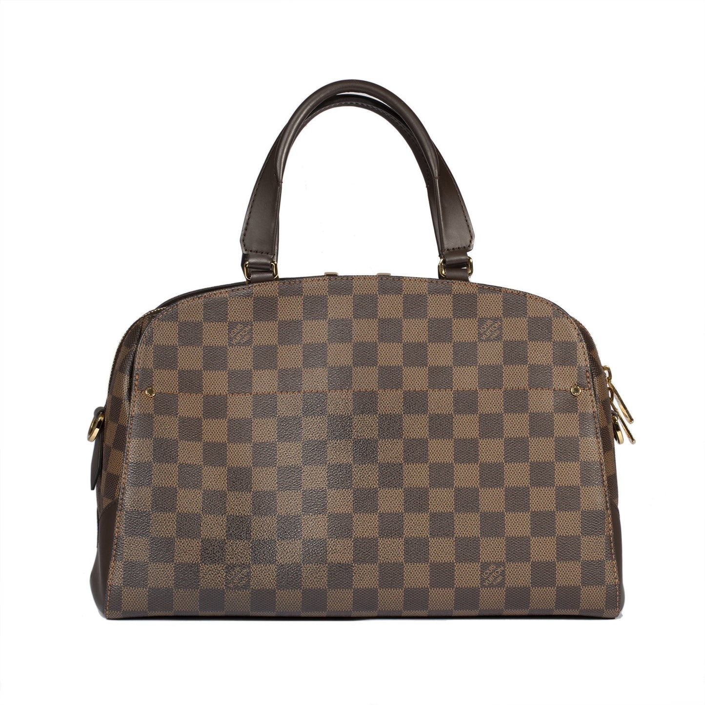 Louis Vuitton Damier Ebene Kensington Bowling Satchel