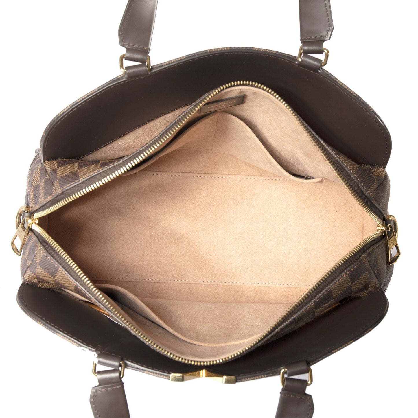 Louis Vuitton Damier Ebene Kensington Bowling Satchel