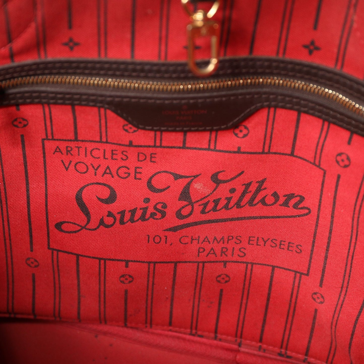 Louis Vuitton Damier Ebene Neverfull MM