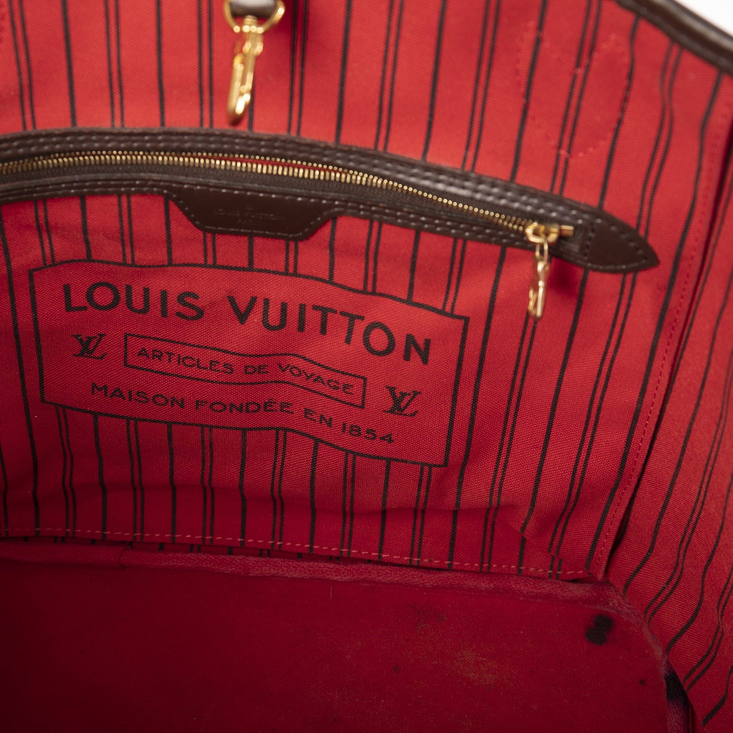 Louis Vuitton Damier Ebene Neverfull MM