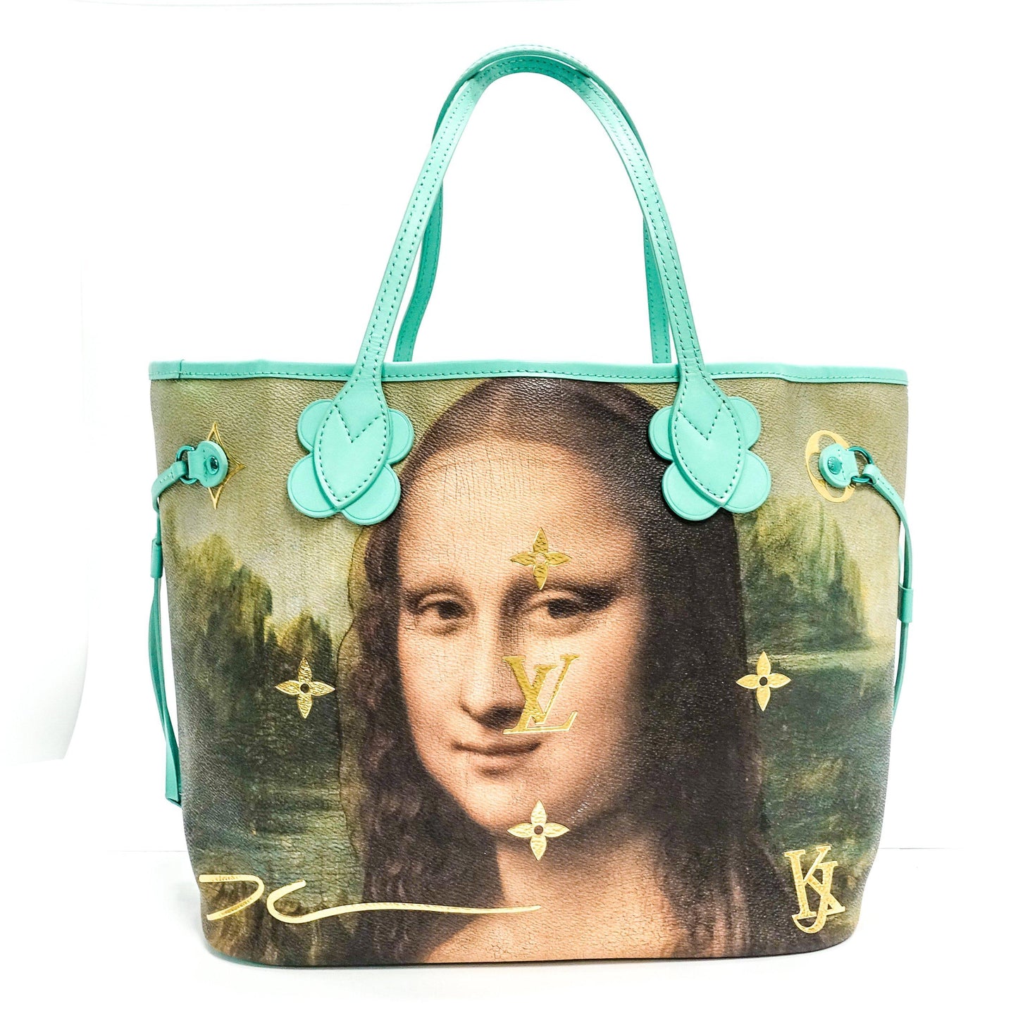 Louis Vuitton Limited Edition Masters Collection Da Vinci Neverfull MM