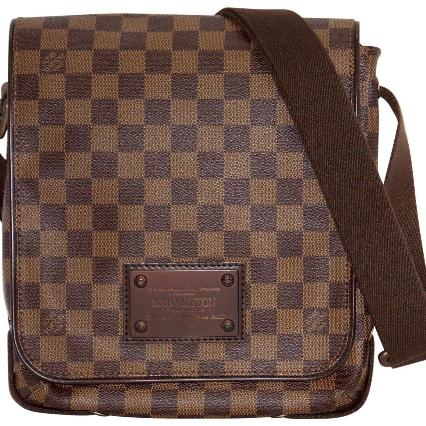 Louis Vuitton Monogram Damier Ebene Brooklyn PM