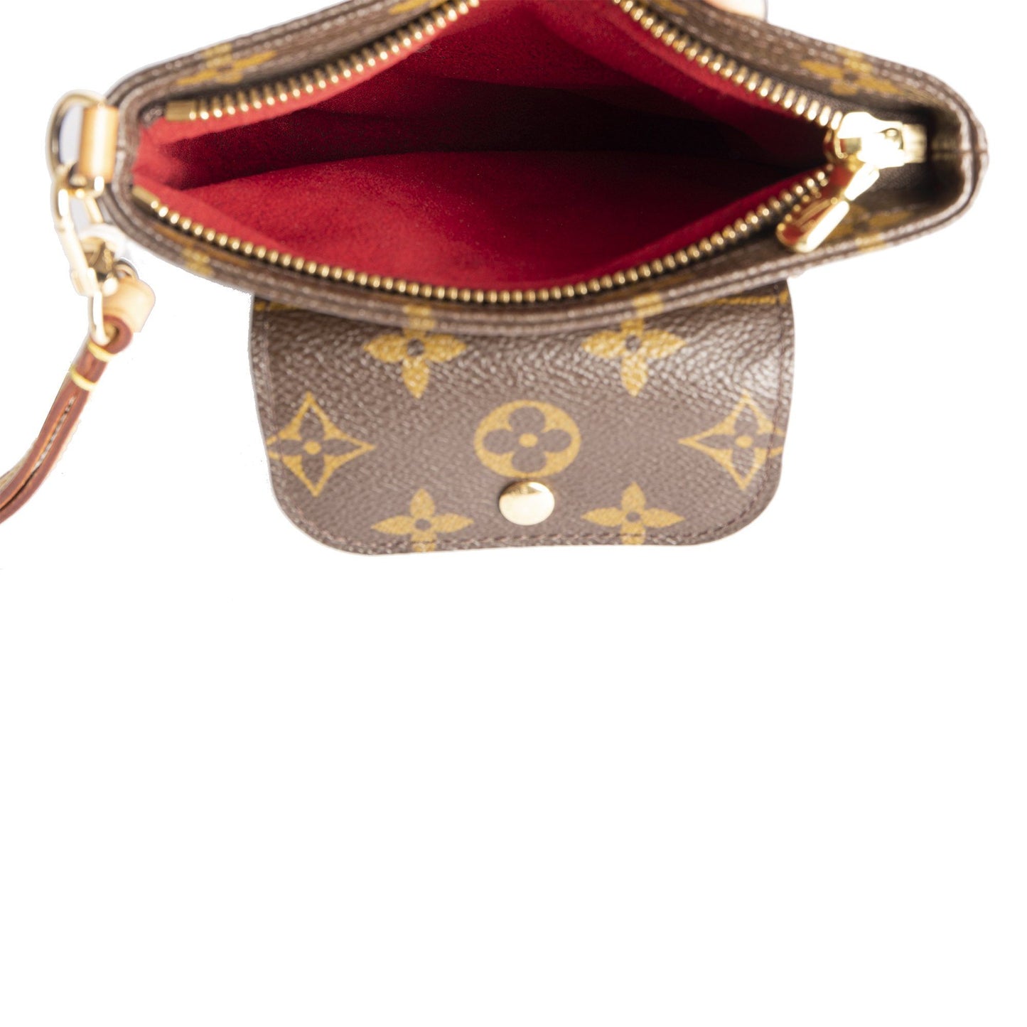 Louis Vuitton Monogram Partition Wristlet