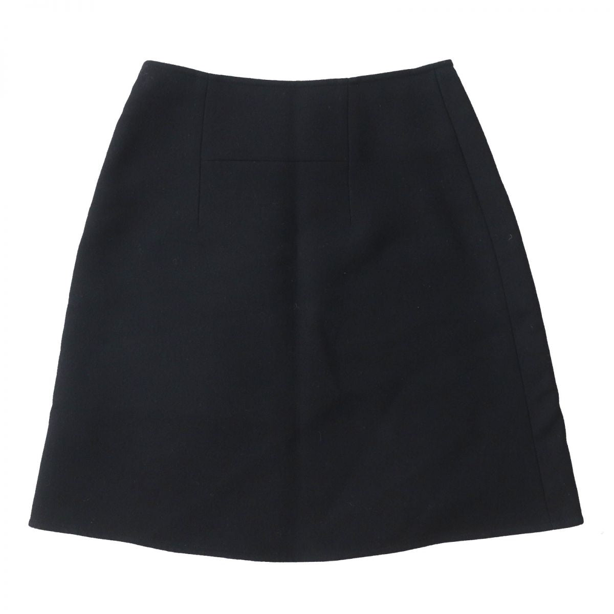 HERMES skirt Outer material: 99% wool, Outer material: 1% polyamide (nylon) black Women 34