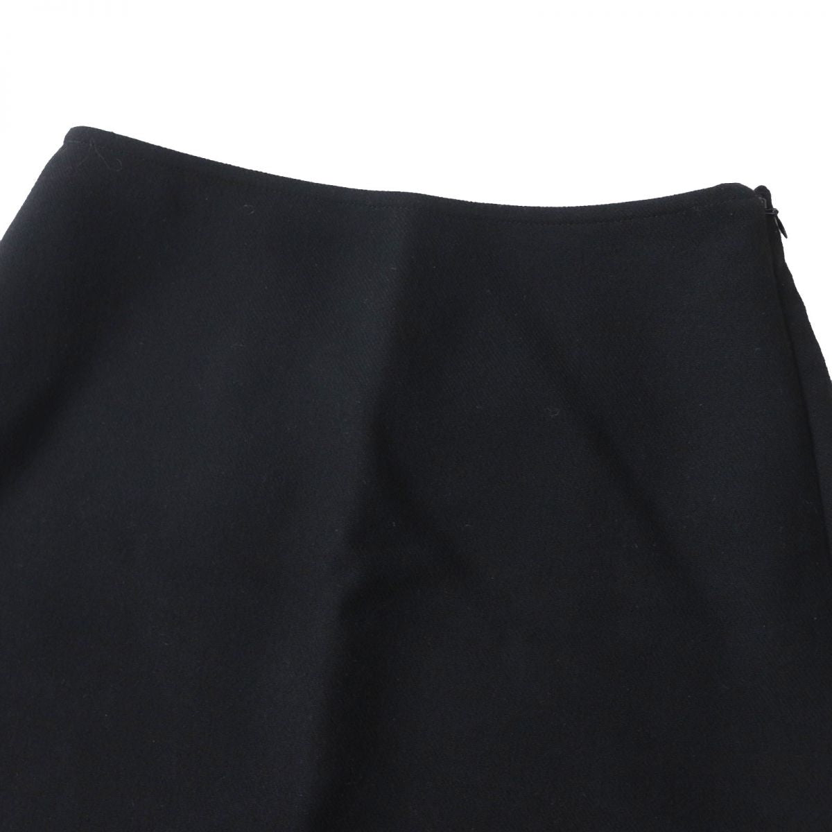 HERMES skirt Outer material: 99% wool, Outer material: 1% polyamide (nylon) black Women 34