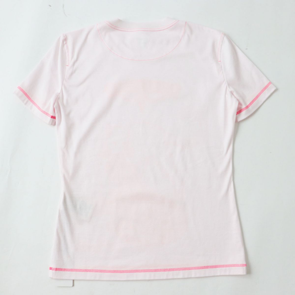 HERMES Cut Main: 100% cotton Baby pink Jungle love Women 34