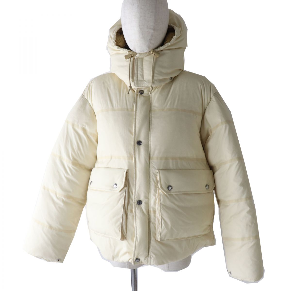 GUCCI Down jacket Outer: 100% polyester, Lining: 100% polyester, Filling: 80% down, Filling: 20% feather Ivorytype Women XXS
