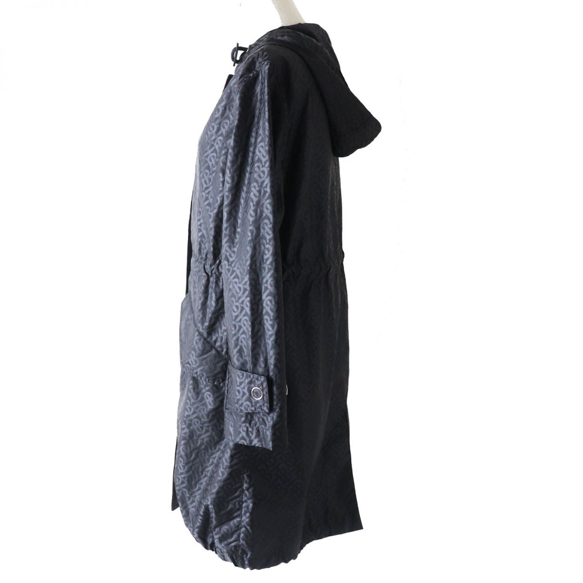 BURBERRY coat Polyamide (nylon) black TB monogram Women 36