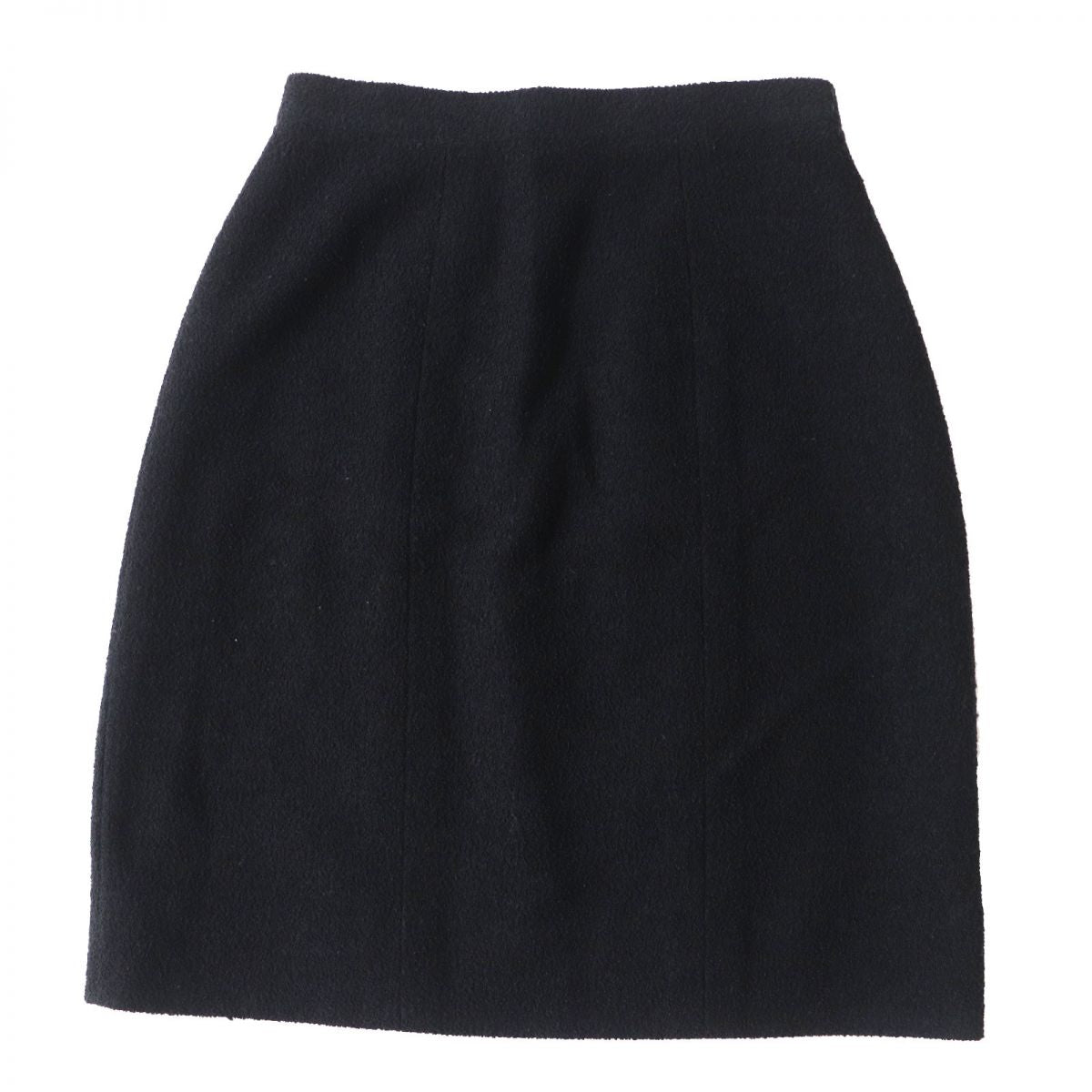 CHANEL skirt Outer: 76% wool, Outer: 13% nylon, Outer: 11% silk, Lining: 100% silk black Women 36