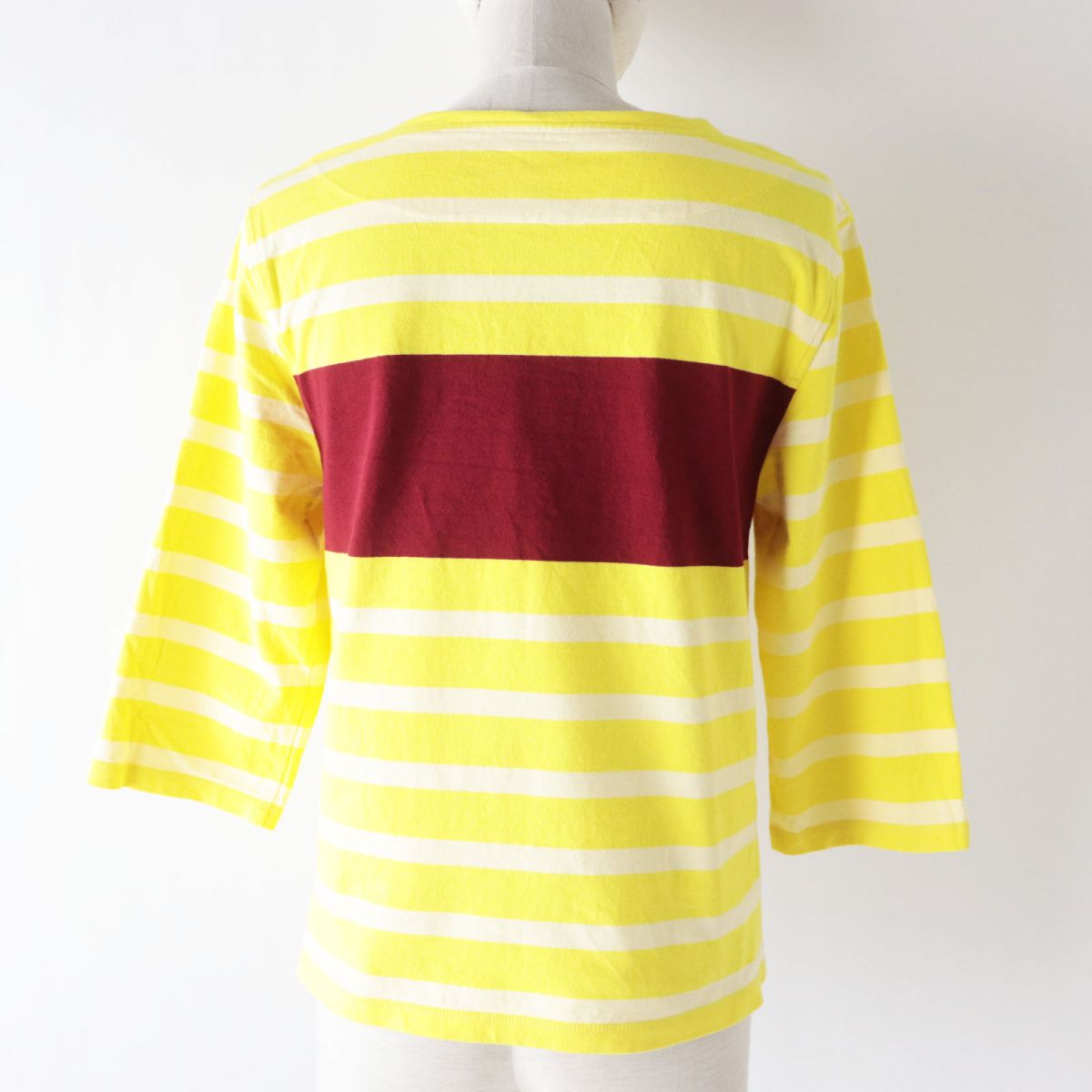 HERMES Short sleeve T-shirt Main: 100% cotton Yellow type<br>L'INSTRVCTION DV ROY Women 34