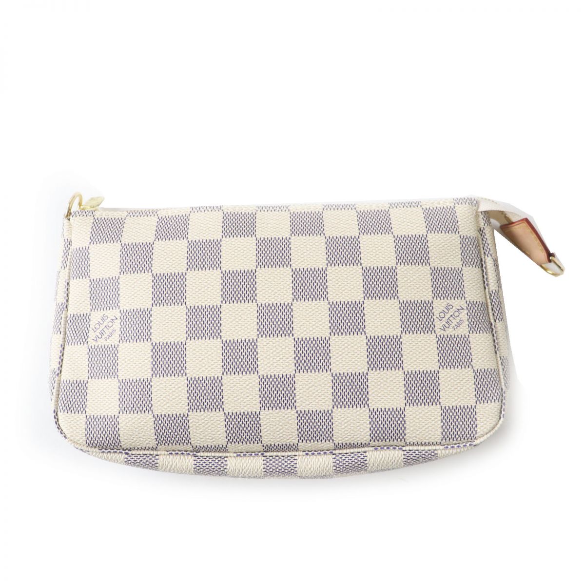 LOUIS VUITTON Accessory pouch N41207 Damier Azur Canvas gray Pochette Accessoires