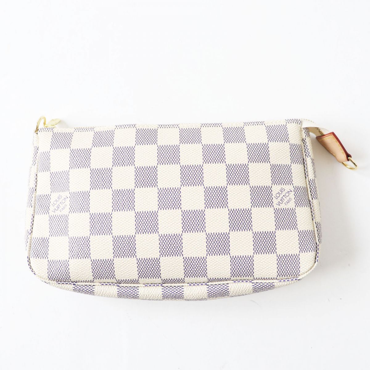 LOUIS VUITTON Accessory pouch N41207 Damier Azur Canvas gray Pochette Accessoires