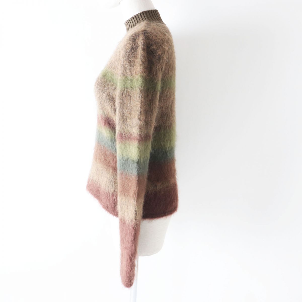HERMES knit Image reference Brown x Khaki type Women