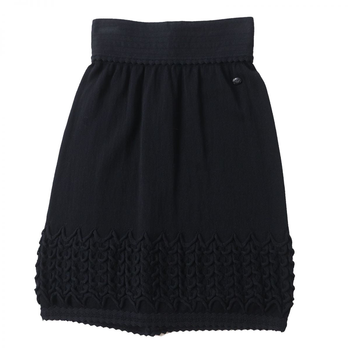 CHANEL skirt Main: Wool 52%, Main: Rayon 33%, Main: Camel 15% black Women 36