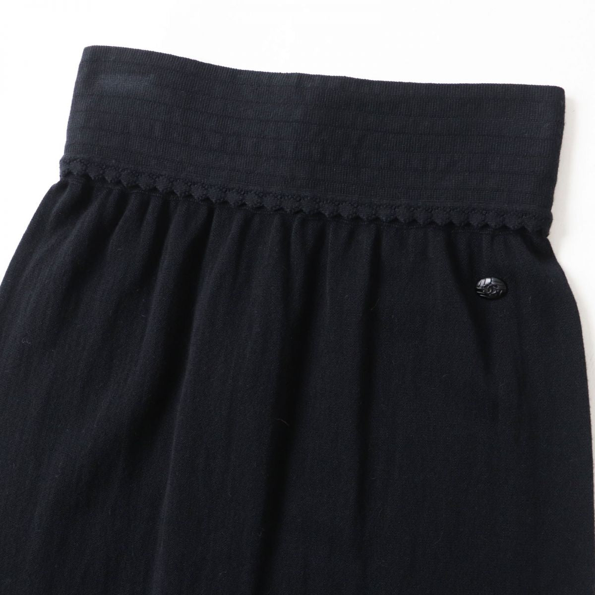 CHANEL skirt Main: Wool 52%, Main: Rayon 33%, Main: Camel 15% black Women 36