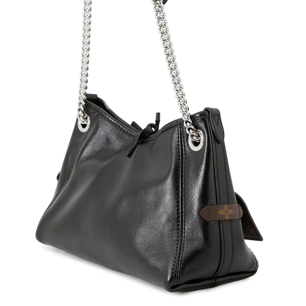 LOUIS VUITTON Carryall Vibe BlackM12888 Lambskin Size BB