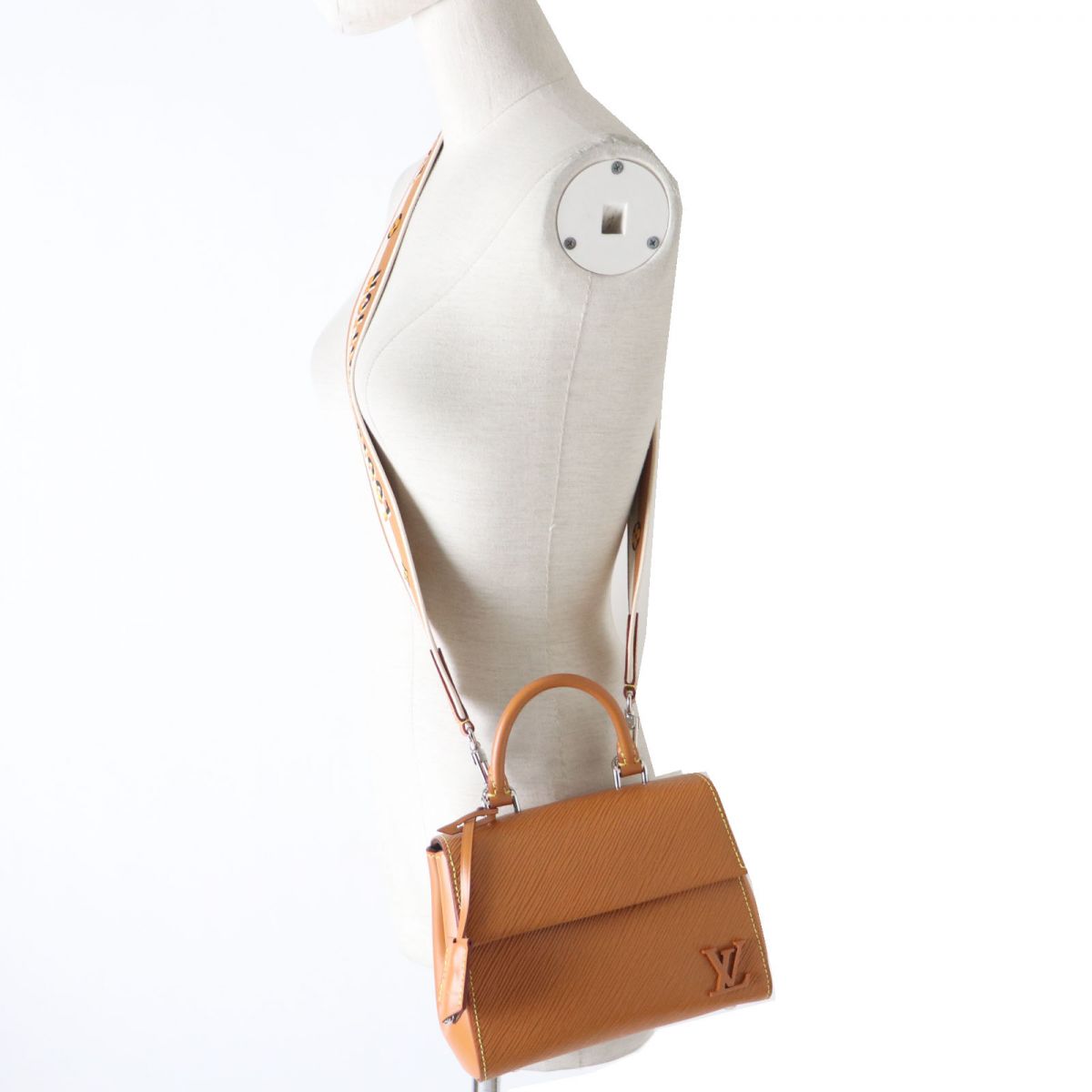 LOUIS VUITTON Shoulder Bag M54168 Epi Leather golden honey Cluny BB