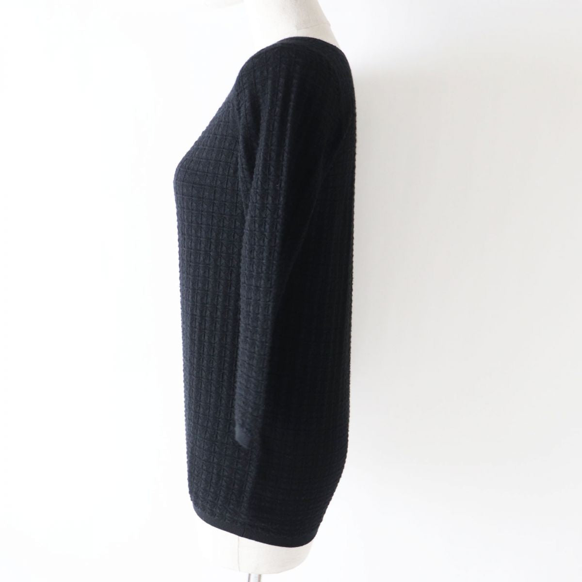 HERMES knit Image reference black Women 34