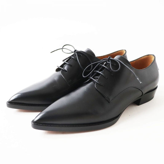 Christian Dior Leather shoes KDL022 Main: Matte calfskin black Derby shoes Women 36 D