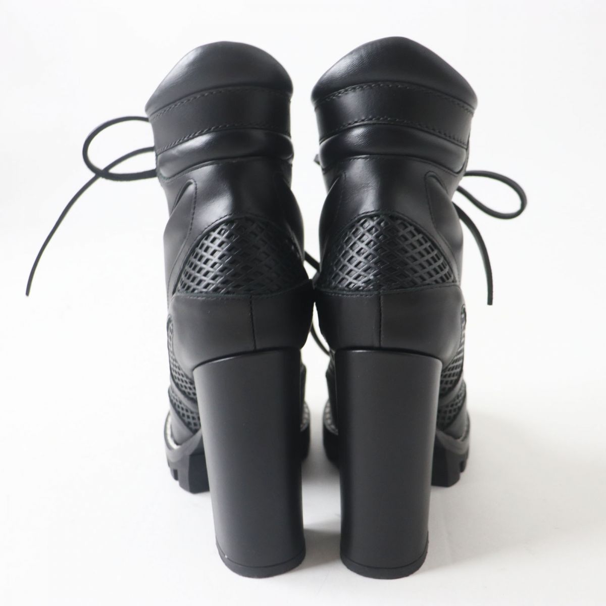 LOUIS VUITTON boots Main: Leather black Women 34