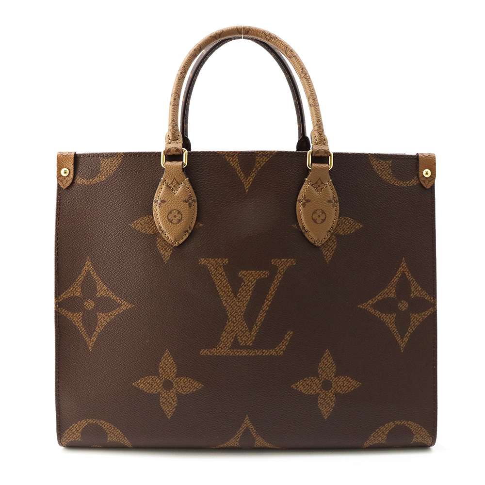 LOUIS VUITTON Onthego RedM45321 Monogram Monogram Reverse Canvas Monogram Giant Size MM