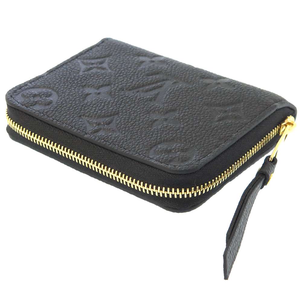 LOUIS VUITTON Zippy Coin Purse NoirM60574 Monogram Empreinte Leather