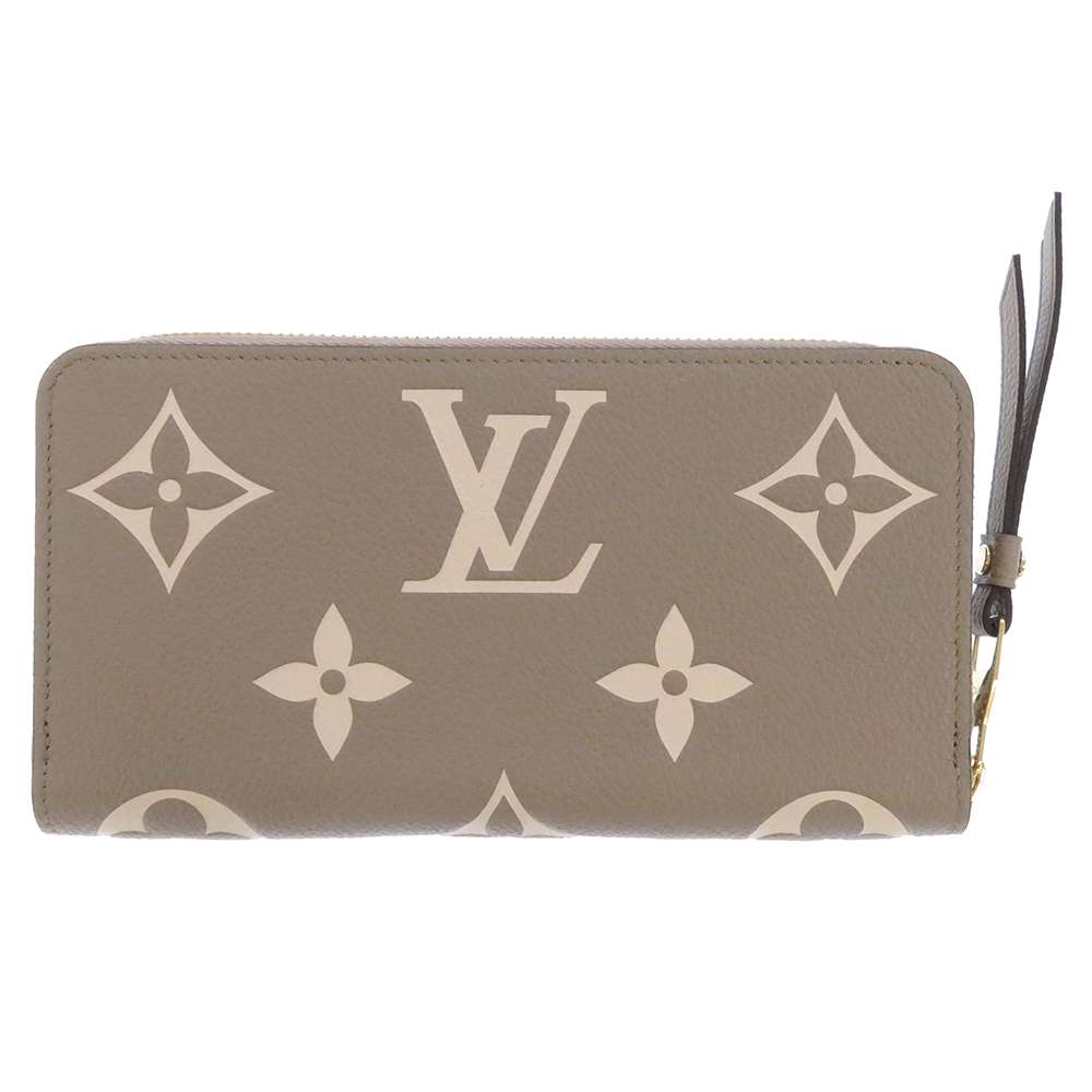 LOUIS VUITTON Zippy Wallet Tourterelle claimM69794 Monogram Empreinte Leather