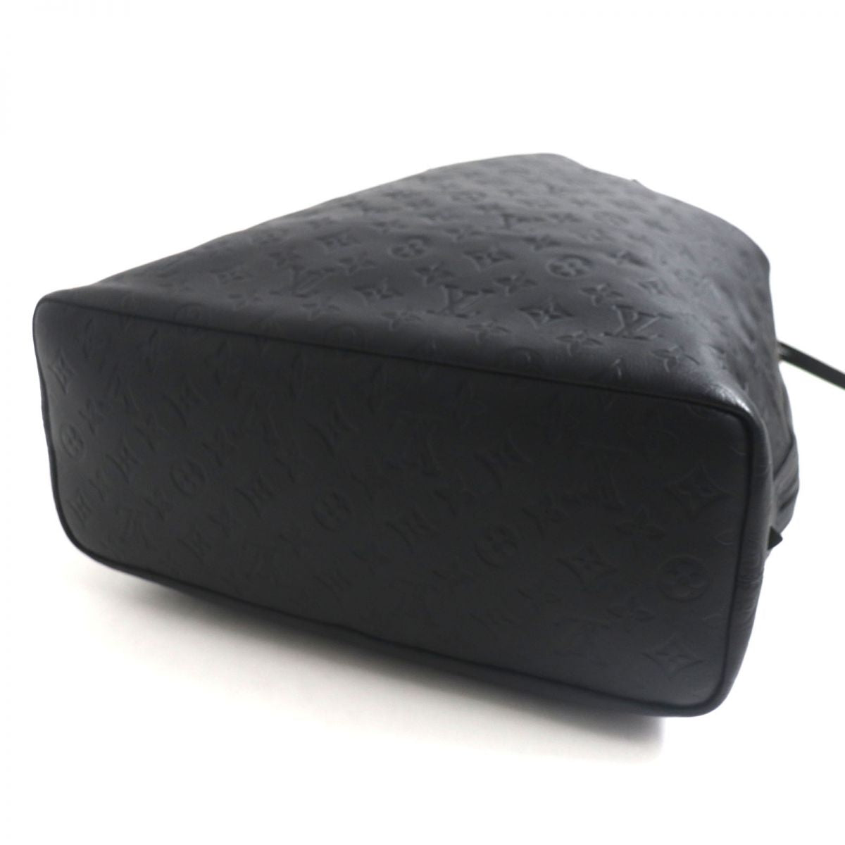 LOUIS VUITTON Other bag M46554 leather black Monogram shadow Helmet bag