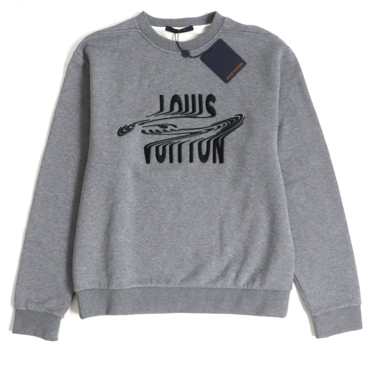 LOUIS VUITTON sweat Main: 100% cotton gray mens S