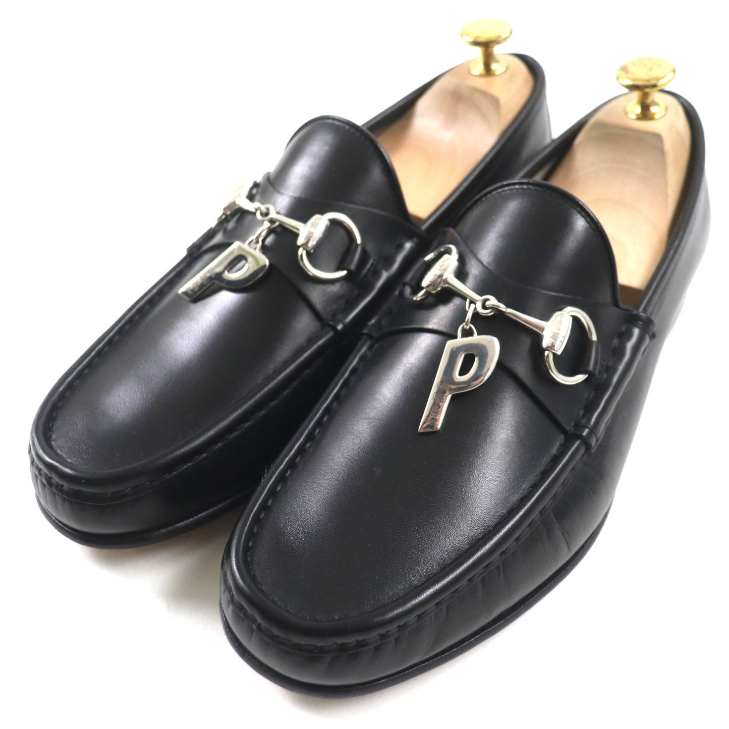 GUCCI loafers Main: Leather, Part: SV925 black mens 7