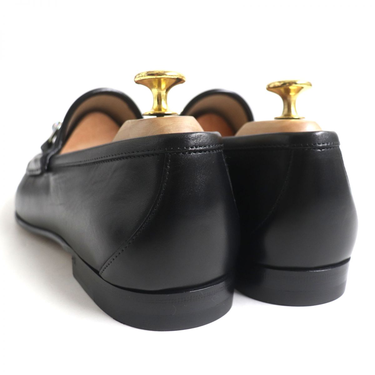GUCCI loafers Main: Leather, Part: SV925 black mens 7