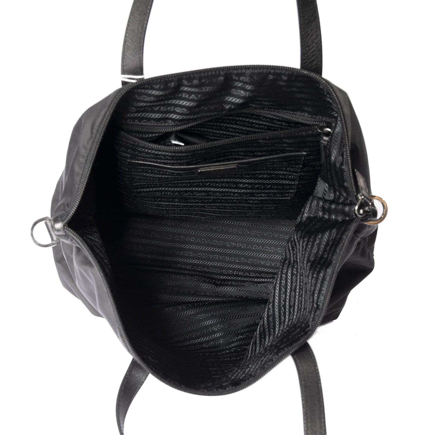 Prada Tessuto Nylon Two Way Tote