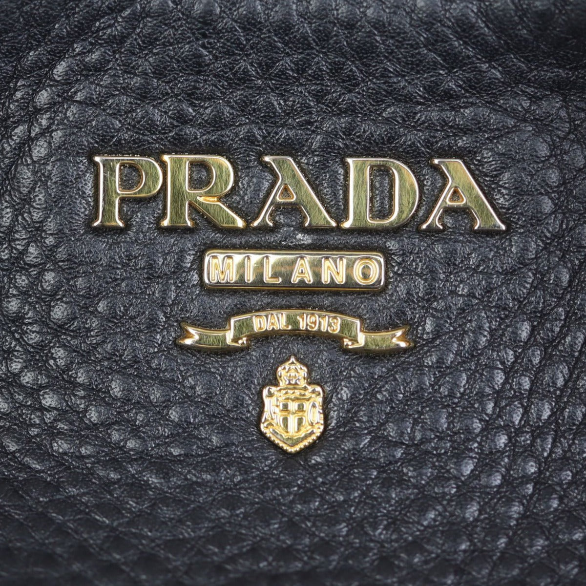 Prada Vitello Daino Side Pocket Tote
