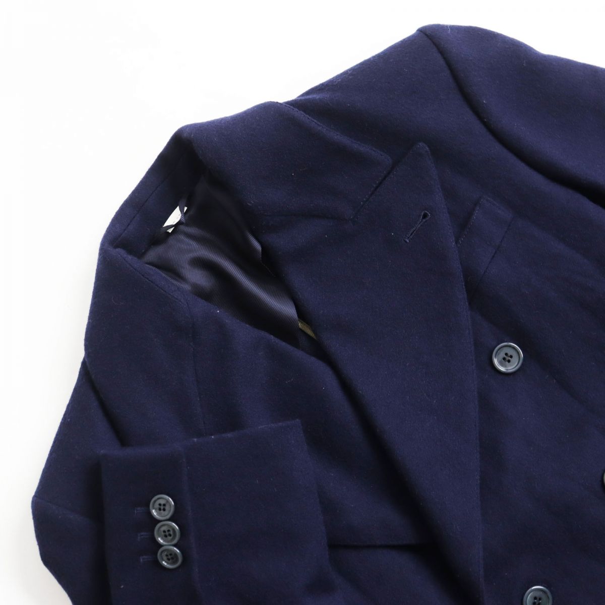 GUCCI tailored jacket Outer: 100% wool, Lining: 100% rayon, Sleeve lining: 100% cupra Navy mens 44
