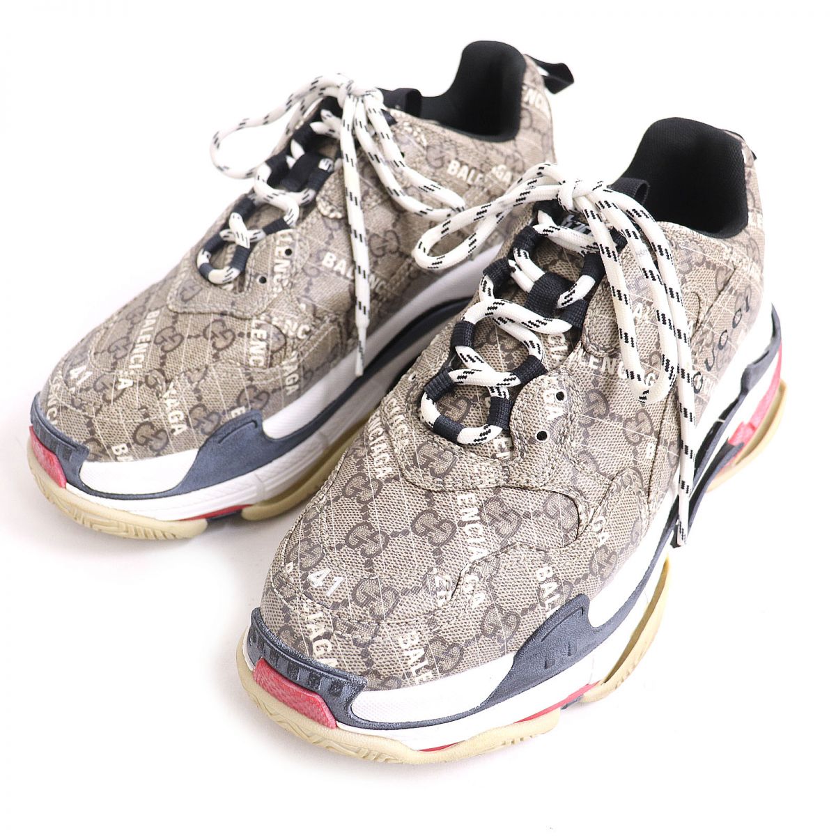 Gucci x Luxury Balenciaga Trending 2025 GG Supreme Sneakers