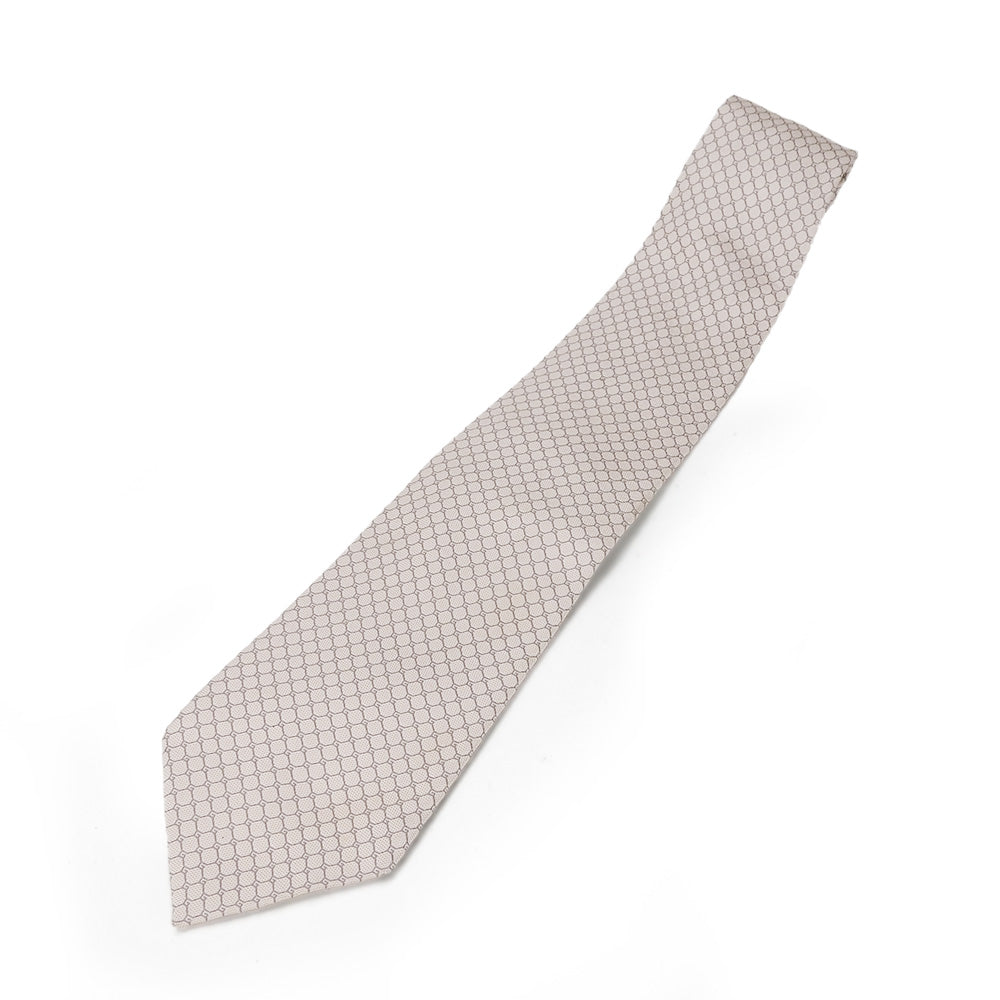 GUCCI tie silk Pink beige type mens