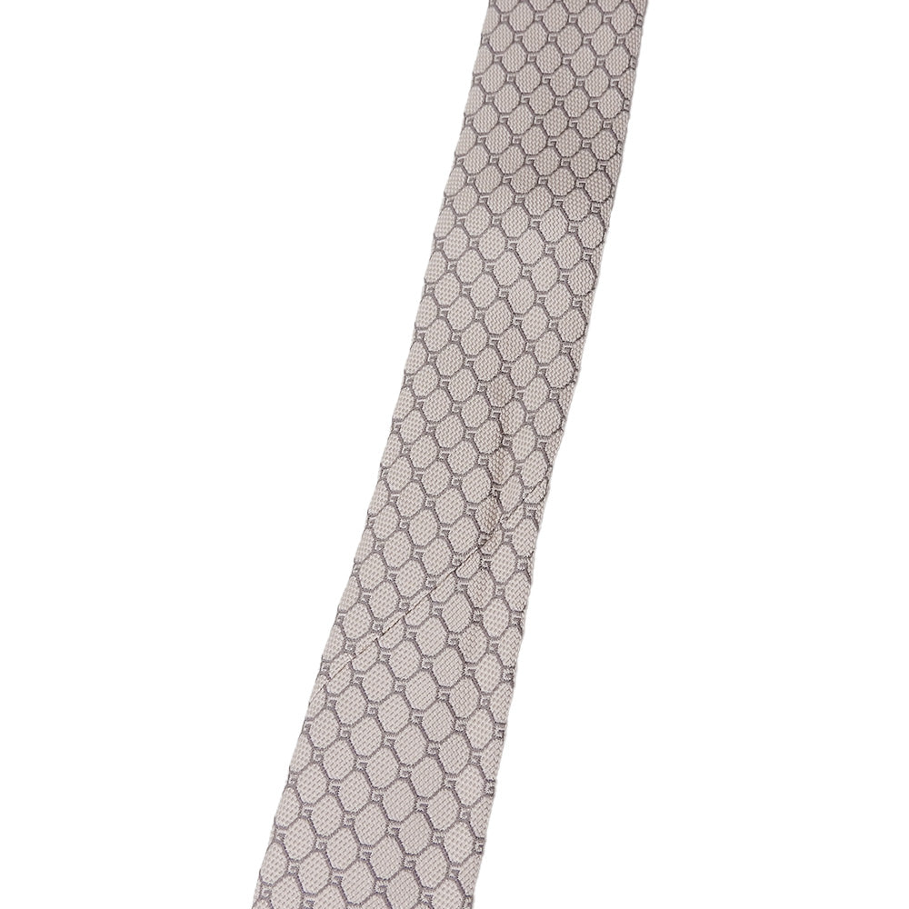 GUCCI tie silk Pink beige type mens