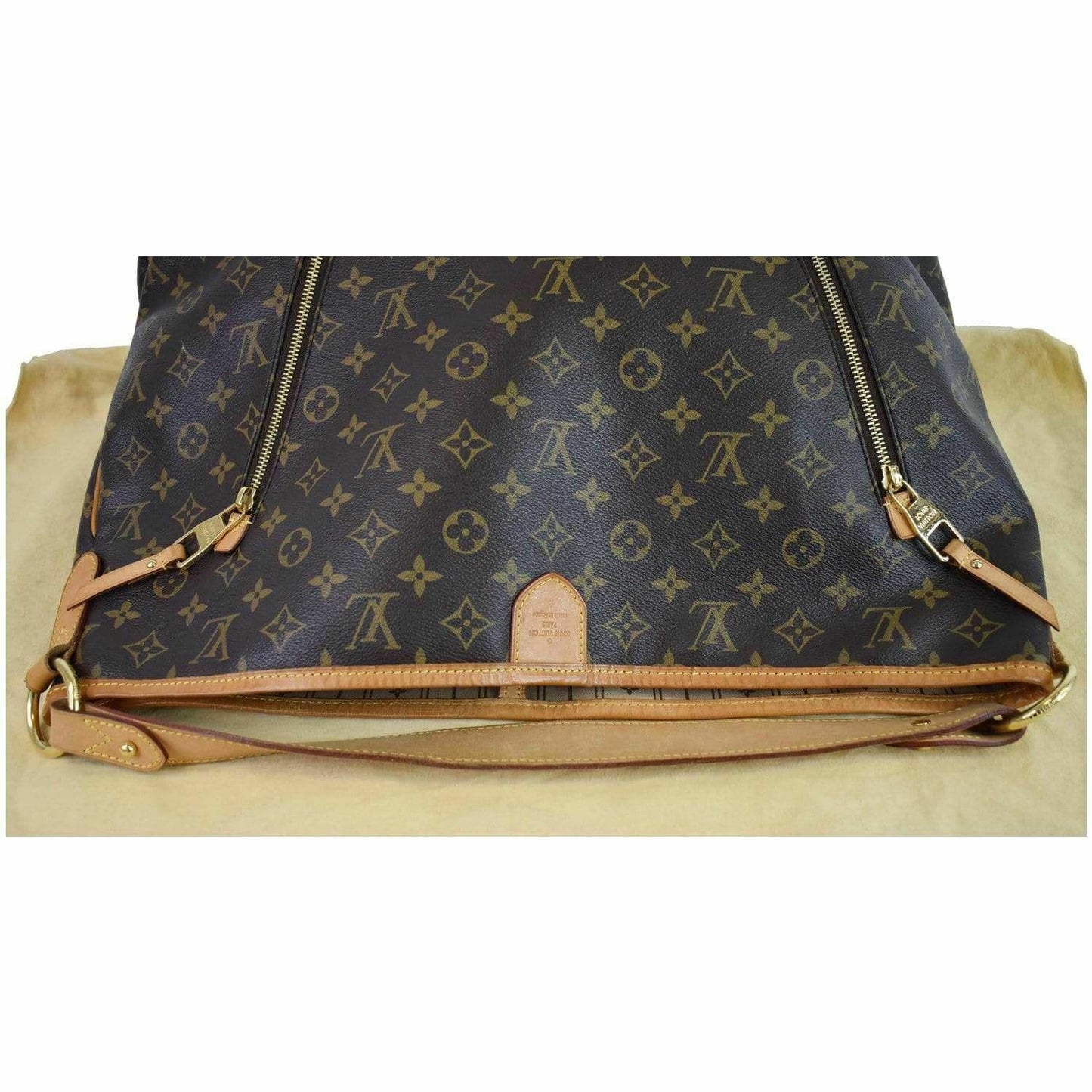 LOUIS VUITTON Delightful GM Monogram Canvas Shoulder Bag Brown