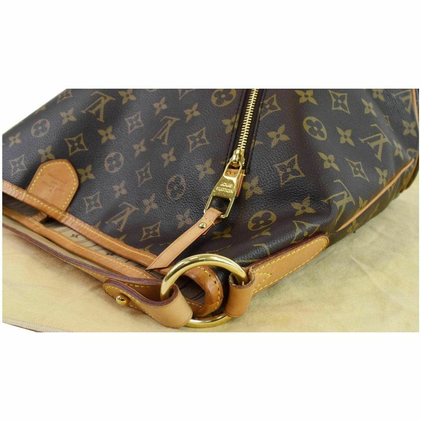 LOUIS VUITTON Delightful GM Monogram Canvas Shoulder Bag Brown