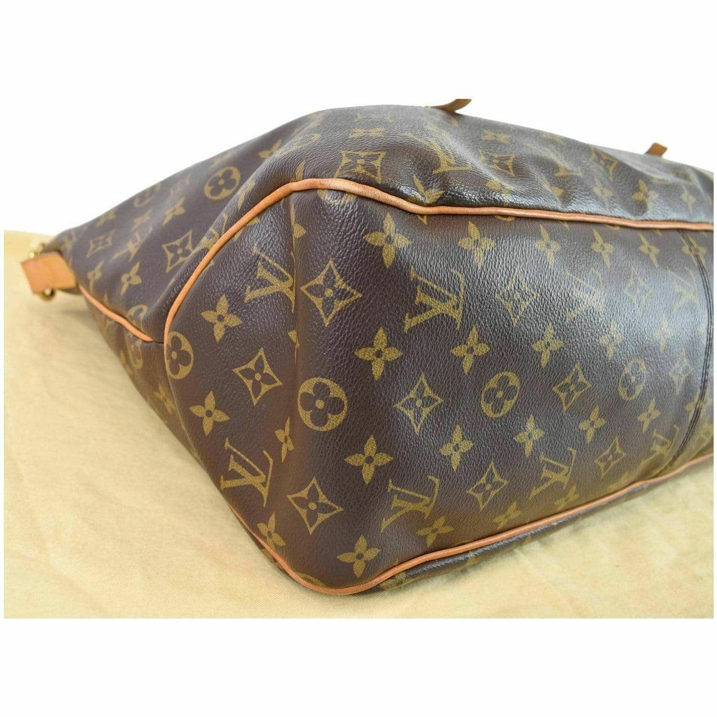 LOUIS VUITTON Delightful GM Monogram Canvas Shoulder Bag Brown