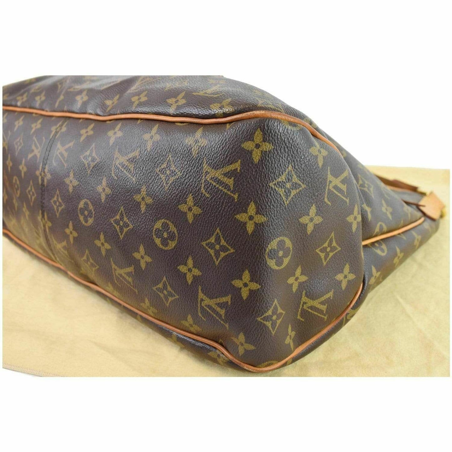 LOUIS VUITTON Delightful GM Monogram Canvas Shoulder Bag Brown