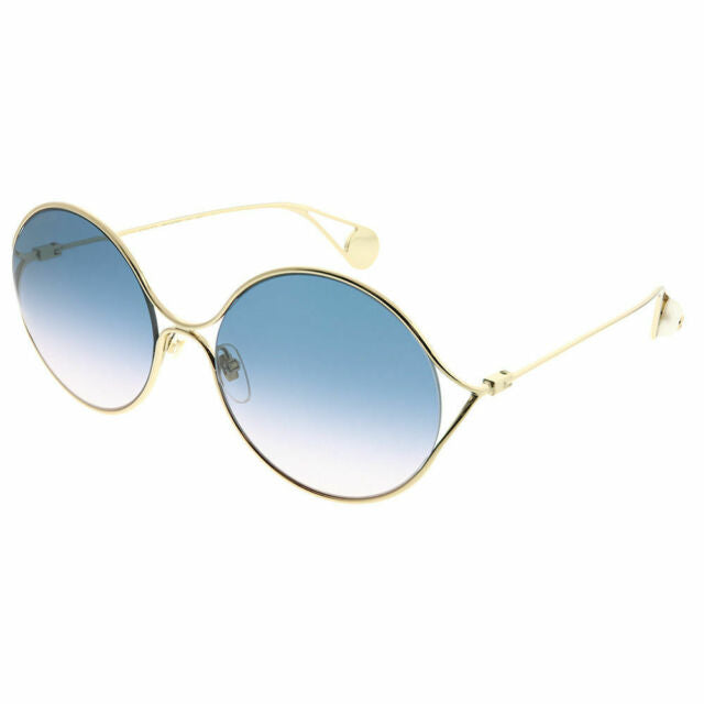 GUCCI BICOLOR GRADIENT ROUND SUNGLASSES
