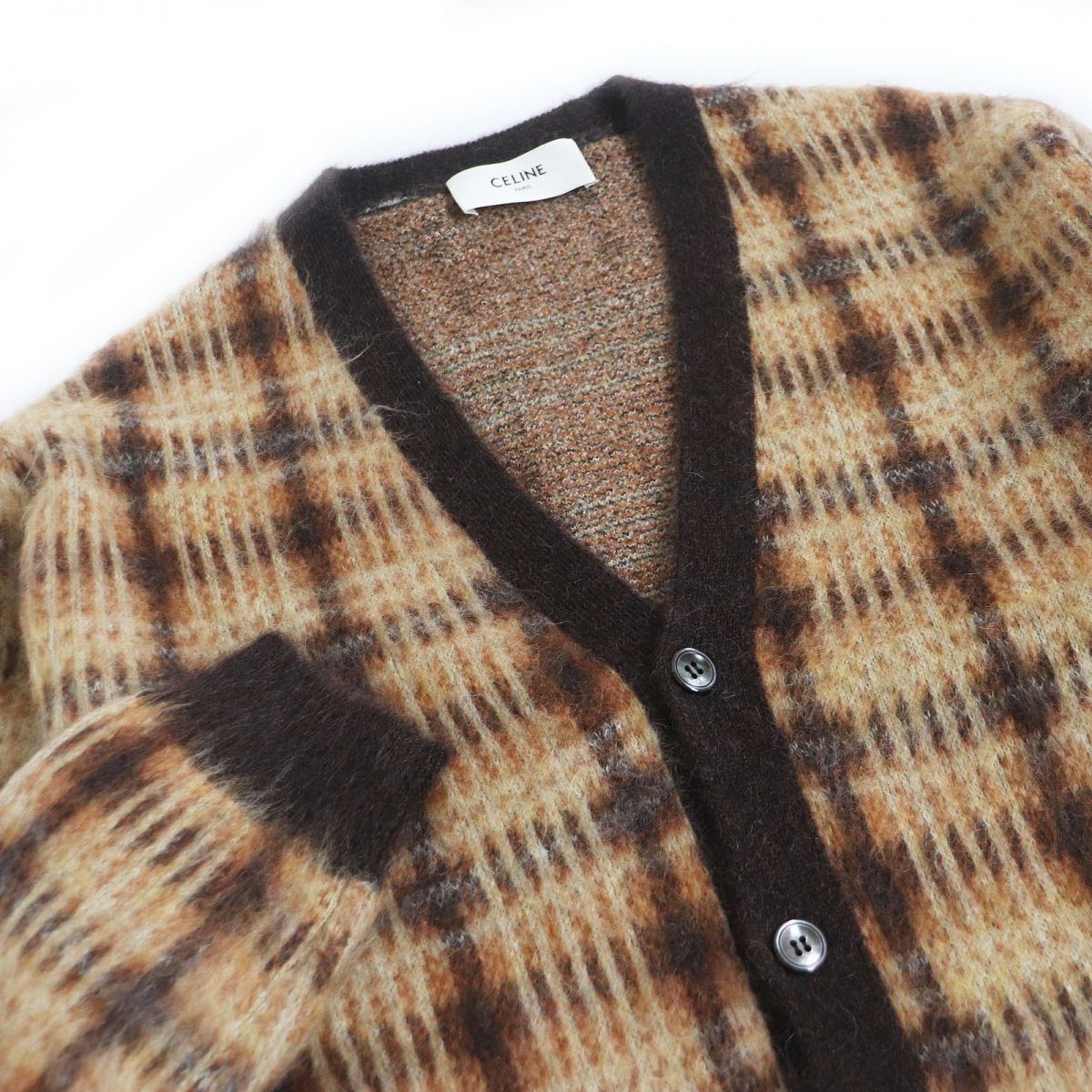 CELINE knit See photo Brown type mens
