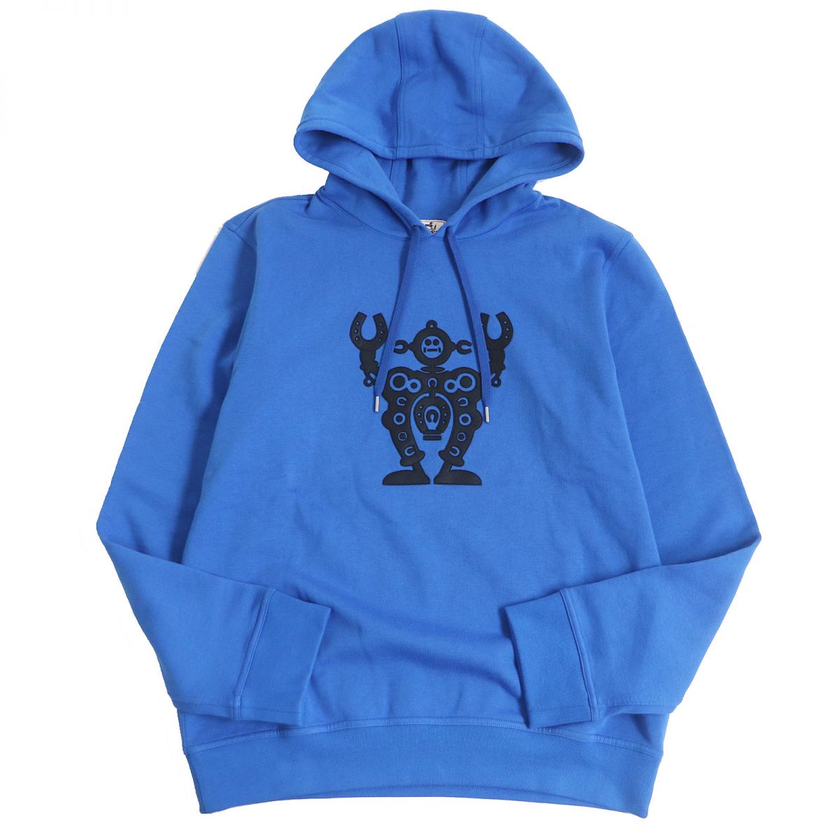 HERMES sweat See photo blue mens