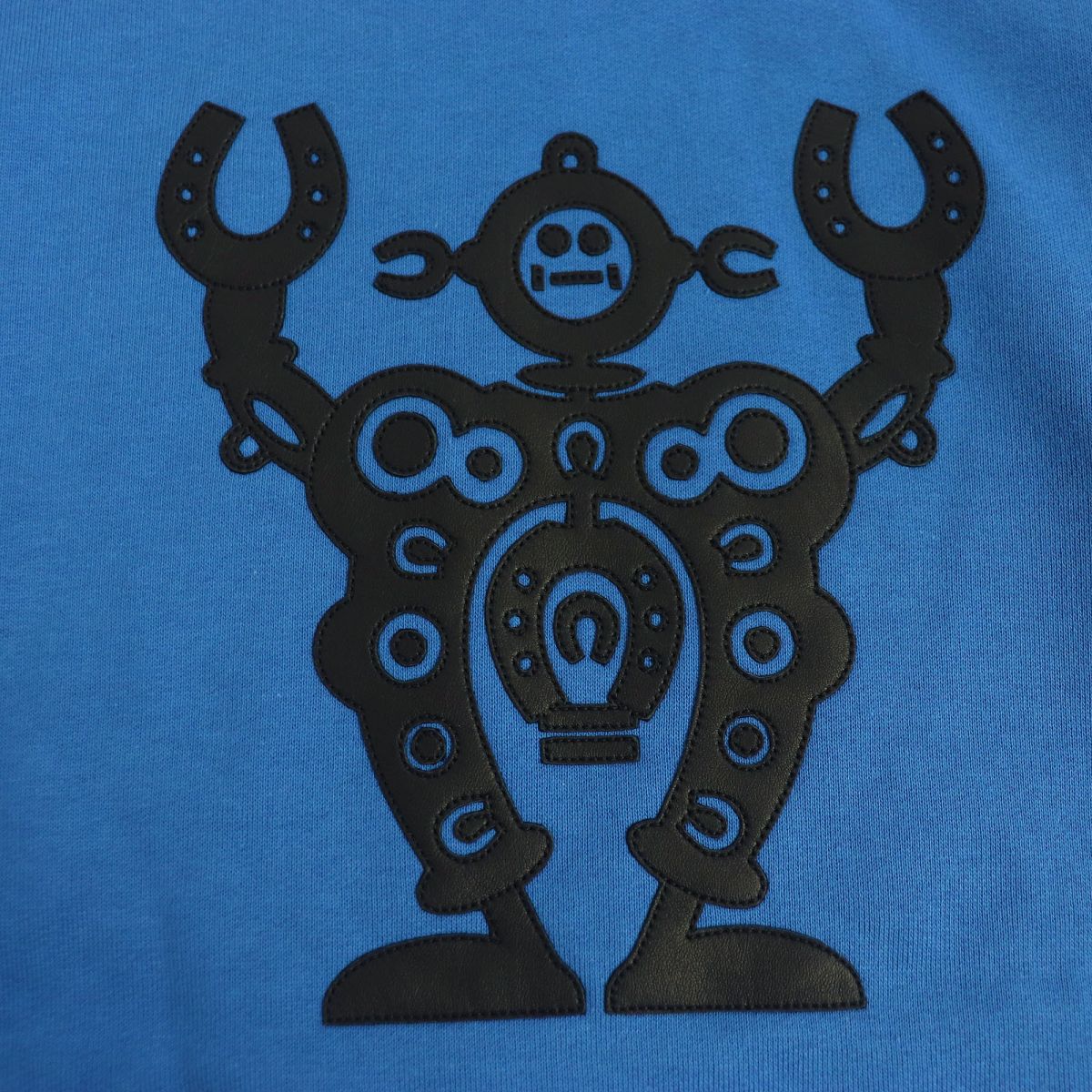 HERMES sweat See photo blue mens