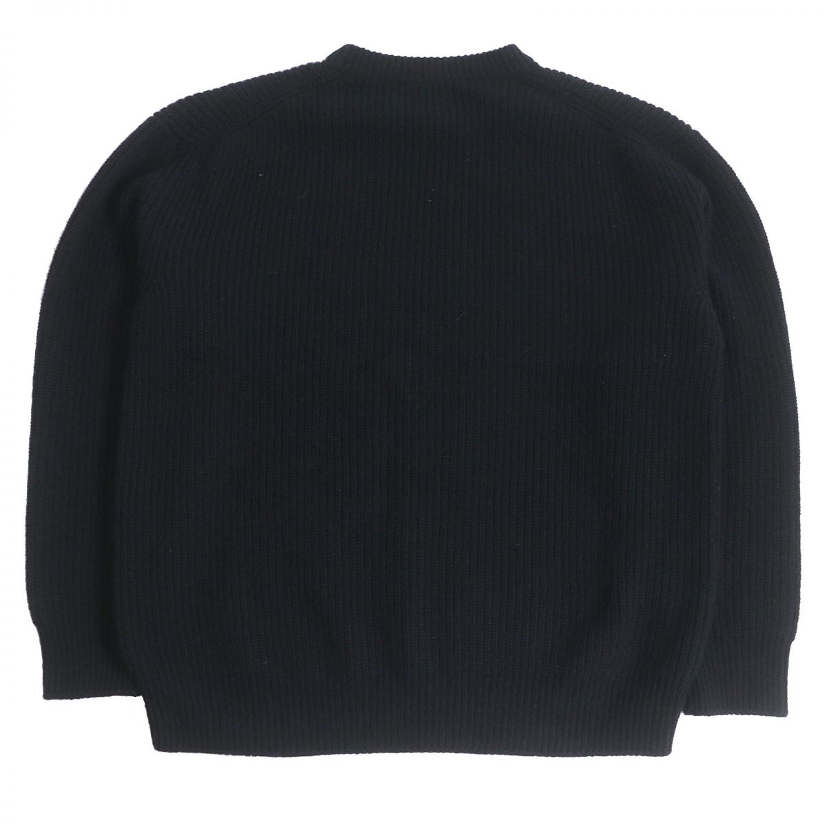 CELINE knit Main: 75% wool, Main: 25% angora black mens S