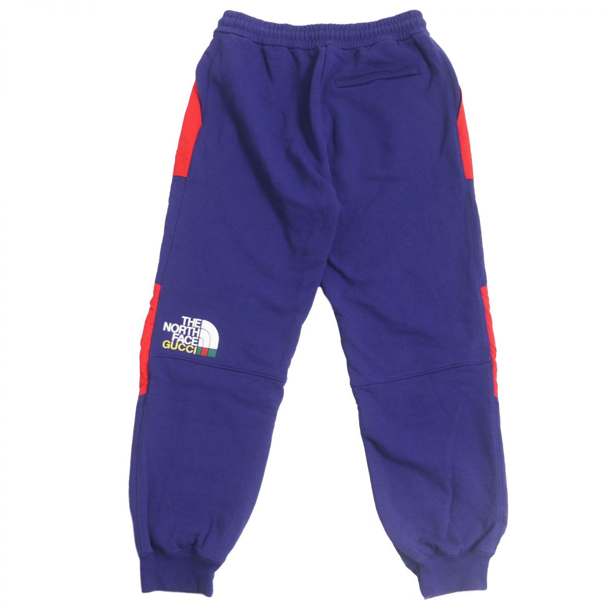 GUCCI Pants Main: 100% cotton, Part: 100% nylon Navy x red mens XS