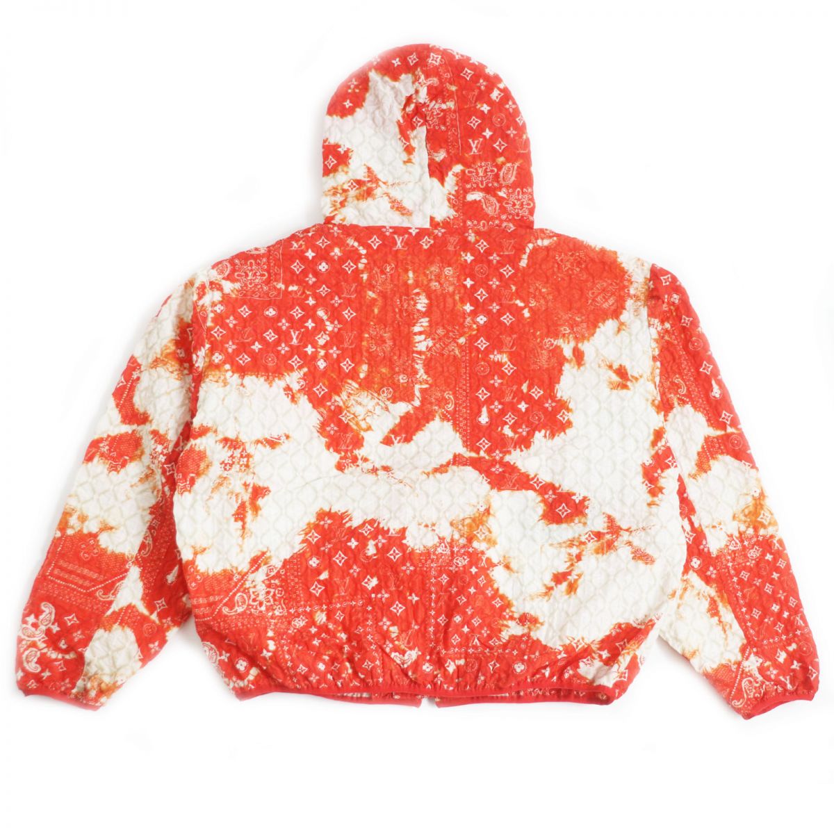 LOUIS VUITTON Hoodie Outer: 100% nylon, Lining: 100% polyester Orange type mens 46